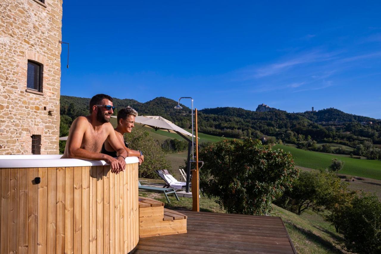 Palazzo Serre - Natura & Piscina ซานเลโอ ภายนอก รูปภาพ